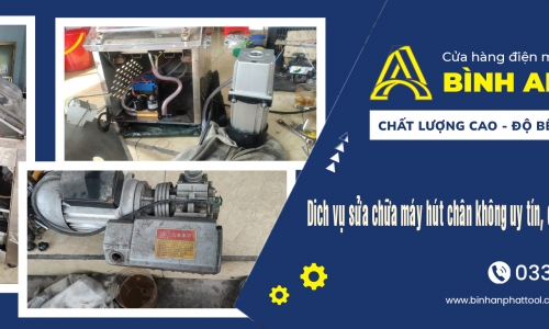 Dịch vụ sửa chữa máy hút chân không tại Hải Phòng