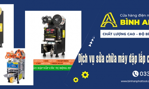 Dịch vụ sửa chữa máy dập lắp cốc tại Hải Phòng